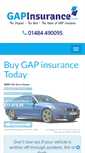 Mobile Screenshot of gapinsurance.co.uk
